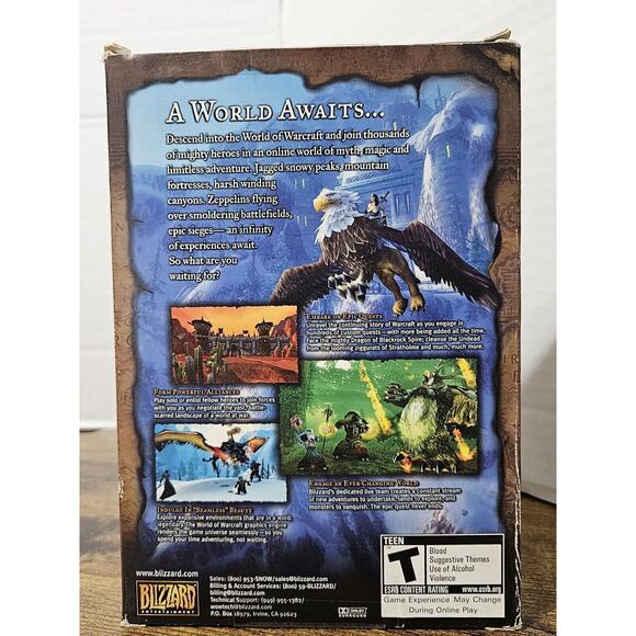 World of Warcraft Original Online PC Game Complete - Picture 6 of 7